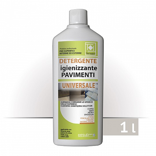DETERGENTE IGIENIZZANTE PAVIMENTI UNIVERSALE  DETERGENTE IGIENIZZANTE PAVIMENTI UNIVERSALE