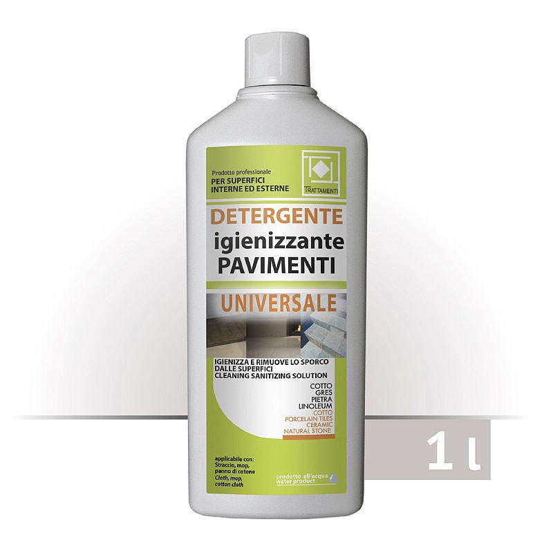 Acquista online DETERGENTE IGIENIZZANTE PAVIMENTI UNIVERSALE Linea Trattamenti